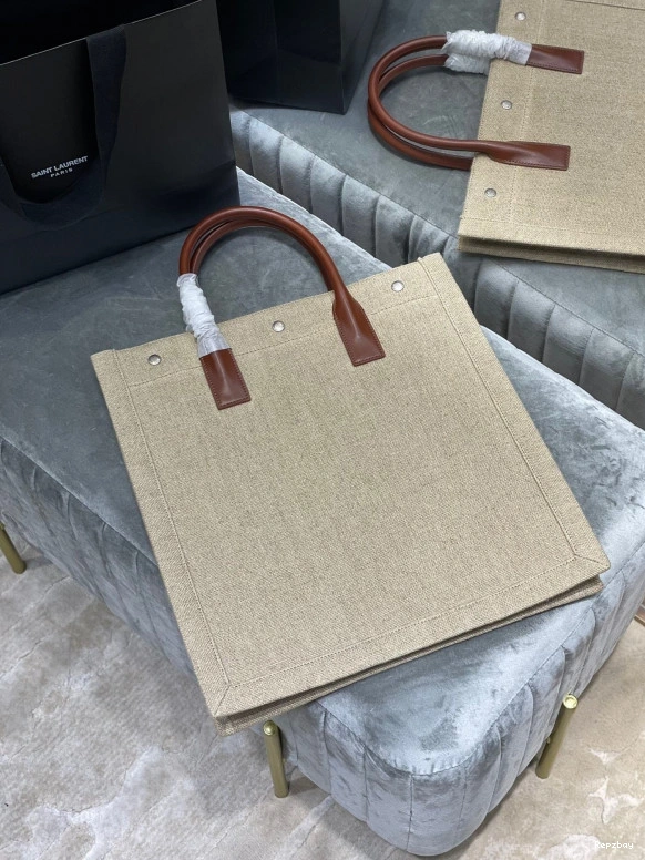 Rep ladies REP SHOPPING S GAUCHE N LINEN COTTON IN YSL BAG AND RIVE 0819